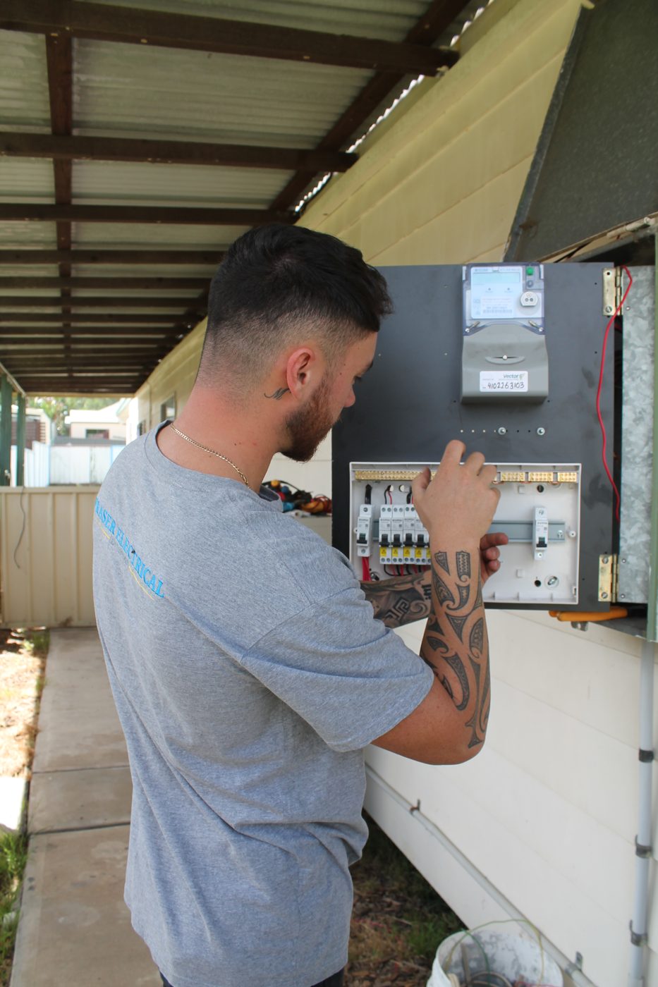 Switchboard upgrade in progress